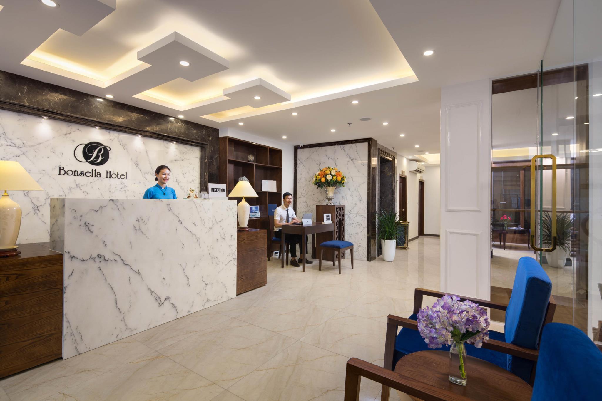 Bonsella Hotel Hanoi Exteriör bild